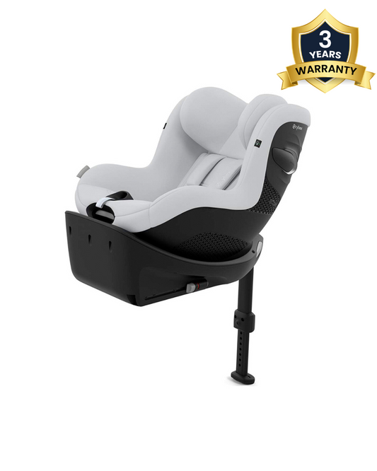 Cybex Sirona Gi i-Size Baby Car Seat-Convertible (Forward & Rear Facing)-360 Degree Rotation-5 Positions Recline in Both Mode-For 3M to 4Y (Upto 20 Kg)-Fog Grey