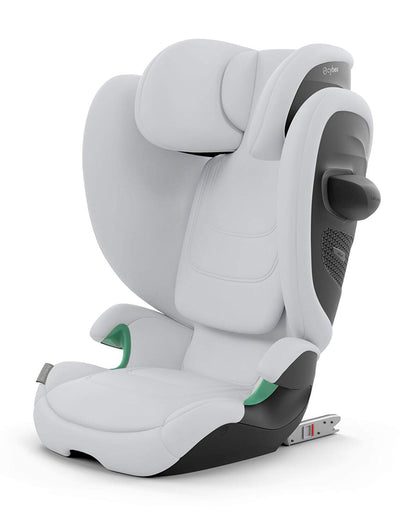 Cybex Solution G2 Foldable Car Seat-Forward Facing-Folds into Compact Shape-With Convenient Carry Handle-12 Positions Adjustable Headrest-For 3 to 12Y (15 to 50 Kg)-Fog Grey