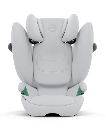 Cybex Solution G2 Foldable Car Seat-Forward Facing-Folds into Compact Shape-With Convenient Carry Handle-12 Positions Adjustable Headrest-For 3 to 12Y (15 to 50 Kg)-Fog Grey