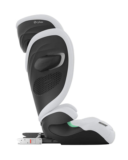 Cybex Solution G2 Foldable Car Seat-Forward Facing-Folds into Compact Shape-With Convenient Carry Handle-12 Positions Adjustable Headrest-For 3 to 12Y (15 to 50 Kg)-Fog Grey