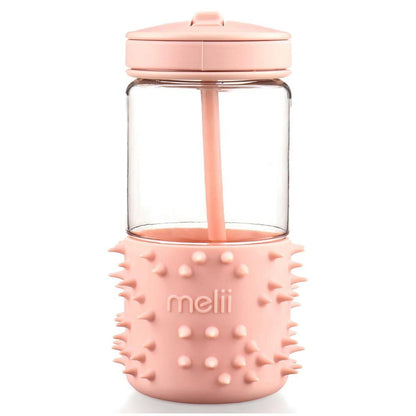 Melii Spikey Water Bottle -Sensory Exploration-Pink-12 to 48 M