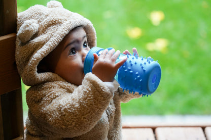 Melii Spikey Water Bottle -Sensory Exploration-Pink-12 to 48 M