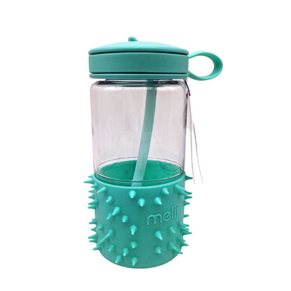 Melii Spikey Water Bottle -Sensory Exploration-Blue-12 to 48 M