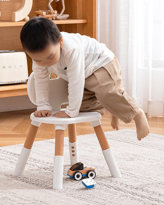 Oplus Multipurpose Study Table With Wooden Top-Includes 2 Pen Holder & 1 Chair-3 Adjustable Height Levels-Activity Centre & Table-12M+