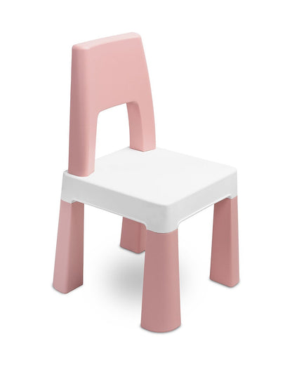 OPlus Learning Chair for Kids-White and Pink-12M+