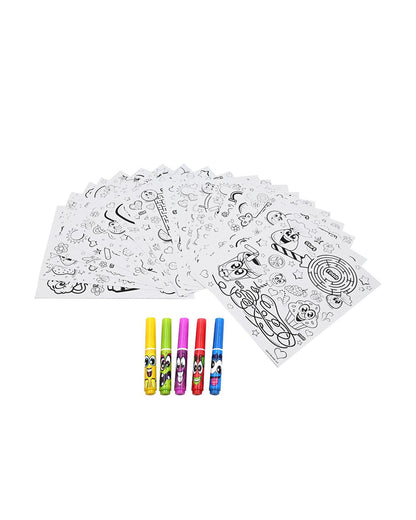 Scentos Maze Craze On The Go Scented Activity Fun Sets-Art & Craft Kit-20 Activity Pages-36M+