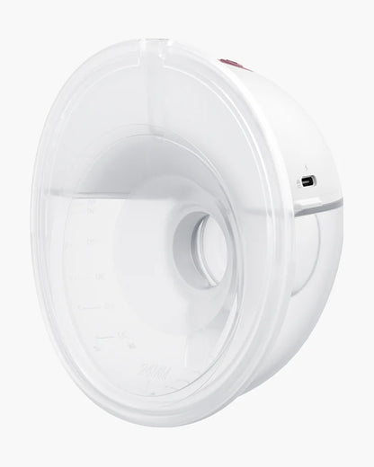 Momcozy All-in-one M5 Wearable Single Electric Breast Pump - Painless Pumping - Portable - 3 Modes & 9 Suction Levels - Rechargeable - Cozy Red