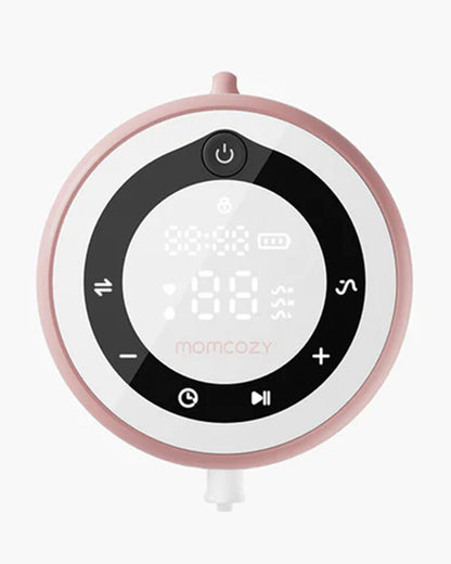 Momcozy V1 Pro Hospital Grade Wearable Breast Pump- 3 Fine-Tuned Rhythms with 15 Suction Levels-300mmHg Suction Power-Low Noise-Rechargeable Battery