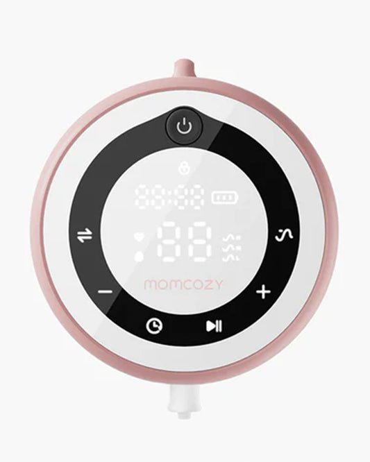 Momcozy V1 Pro Hospital Grade Wearable Breast Pump- 3 Fine-Tuned Rhythms with 15 Suction Levels-300mmHg Suction Power-Low Noise-Rechargeable Battery
