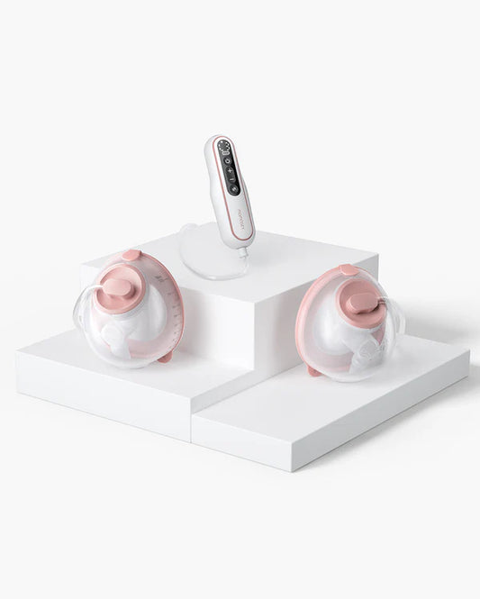 Momcozy V2 Pro Hospital Grade Wearable Breast Pump -Ultra-Light & Potent - 9 Suction Levels-288mmHg Suction Power-Low Noise-Portable-Rechargeable Battery