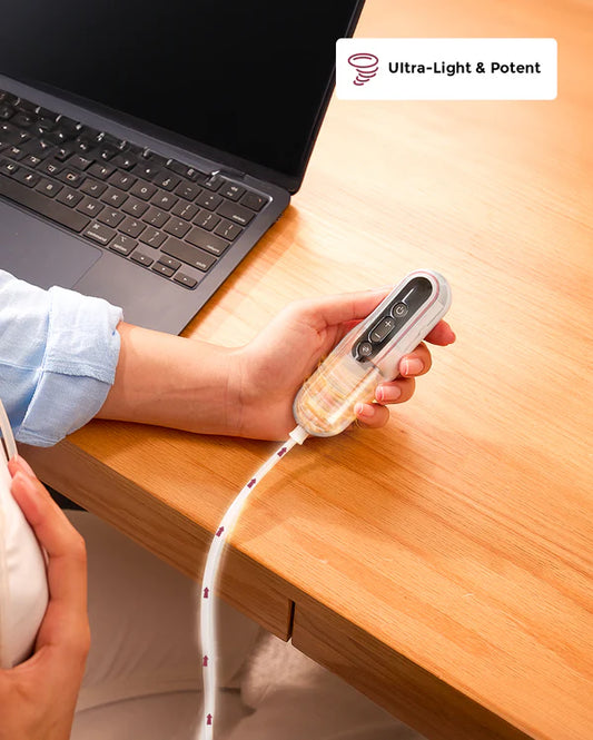 Momcozy V2 Pro Hospital Grade Wearable Breast Pump -Ultra-Light & Potent - 9 Suction Levels-288mmHg Suction Power-Low Noise-Portable-Rechargeable Battery