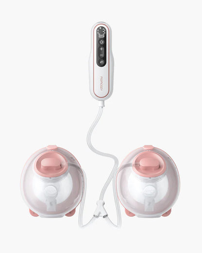 Momcozy V2 Pro Hospital Grade Wearable Breast Pump -Ultra-Light & Potent - 9 Suction Levels-288mmHg Suction Power-Low Noise-Portable-Rechargeable Battery