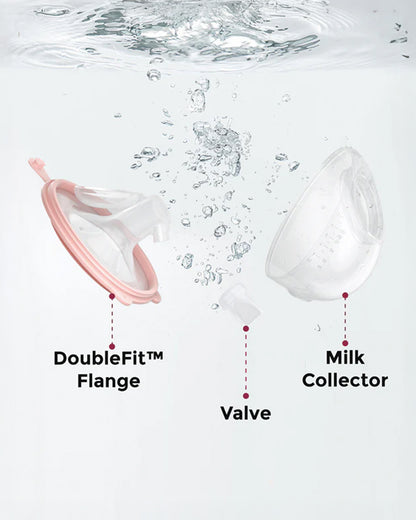 Momcozy V2 Pro Hospital Grade Wearable Breast Pump -Ultra-Light & Potent - 9 Suction Levels-288mmHg Suction Power-Low Noise-Portable-Rechargeable Battery