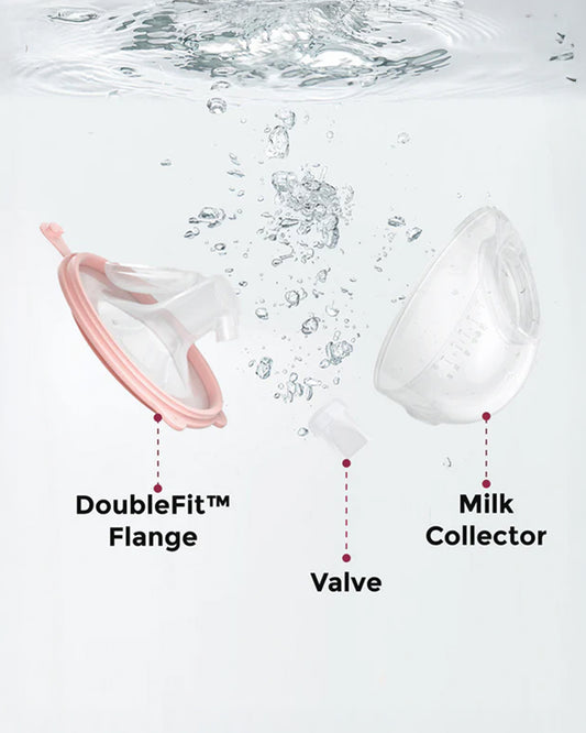 Momcozy V2 Pro Hospital Grade Wearable Breast Pump -Ultra-Light & Potent - 9 Suction Levels-288mmHg Suction Power-Low Noise-Portable-Rechargeable Battery