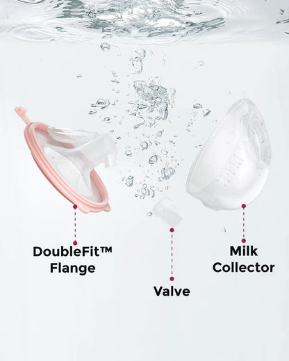 Momcozy V2 Pro Hospital Grade Wearable Breast Pump -Ultra-Light & Potent - 9 Suction Levels-288mmHg Suction Power-Low Noise-Portable-Rechargeable Battery