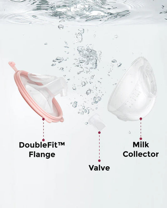 Momcozy V2 Pro Hospital Grade Wearable Breast Pump -Ultra-Light & Potent - 9 Suction Levels-288mmHg Suction Power-Low Noise-Portable-Rechargeable Battery