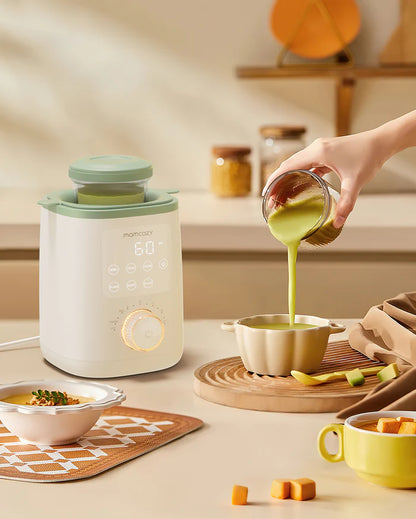 Momcozy Nutri Smart Baby Bottle & Storage Bag Warmer - Water Bath Heating - Night-Light - 24h Keep Warm - Safe & Compact Design