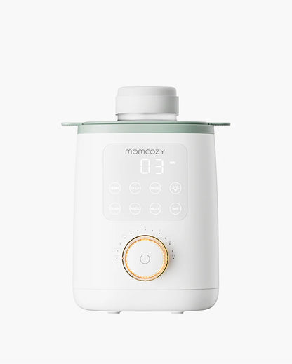 Momcozy Nutri Smart Baby Bottle & Storage Bag Warmer - Water Bath Heating - Night-Light - 24h Keep Warm - Safe & Compact Design