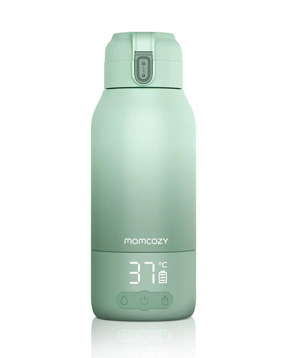 Momcozy Superfast Portable Breast Milk & Water Warmer – 17oz Large Capacity, Fast Heating, Rechargeable & Travel-Friendly