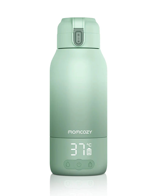 Momcozy Superfast Portable Breast Milk & Water Warmer – 17oz Large Capacity, Fast Heating, Rechargeable & Travel-Friendly