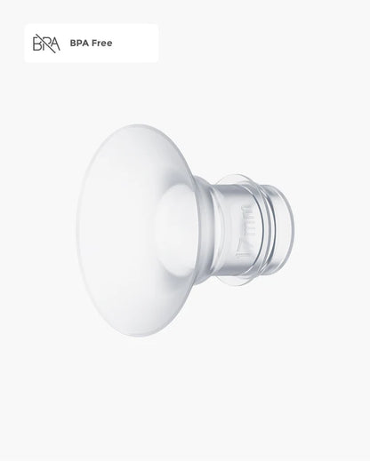 Momcozy Flange Insert 17mm - For S9 Pro & S12 Pro Breast Pumps - Soft Silicone - Pack of 1