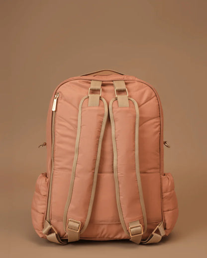 Baby Jalebi The Coast Diaper Bag-Backpack-Dusty Rose-with Stroller Straps
