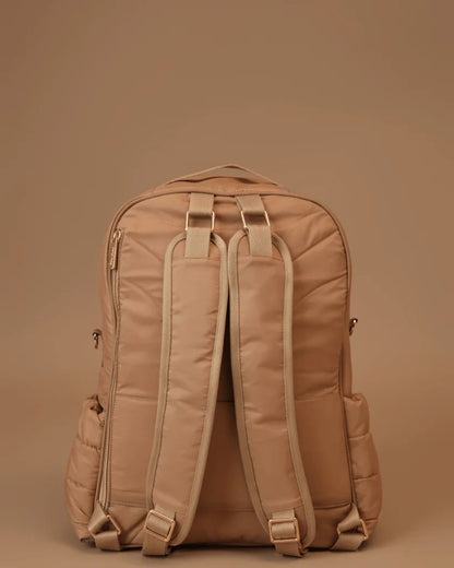 Baby Jalebi The Coast Diaper Bag-Backpack-Mocha-with Stroller Straps