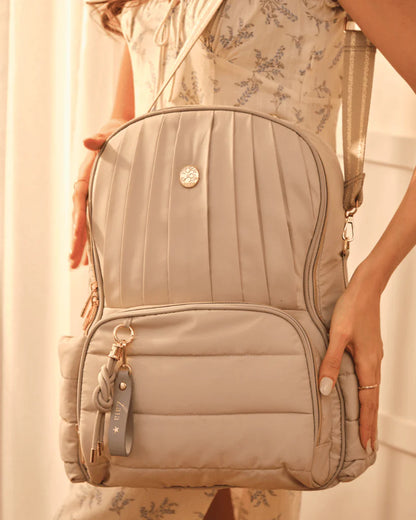 Baby Jalebi The Coast Diaper Bag-Backpack-Silver Moon-with Stroller Straps