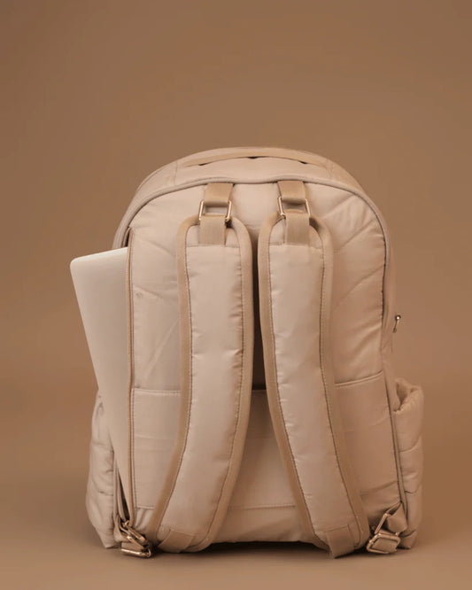 Baby Jalebi The Coast Diaper Bag-Backpack-Silver Moon-with Stroller Straps