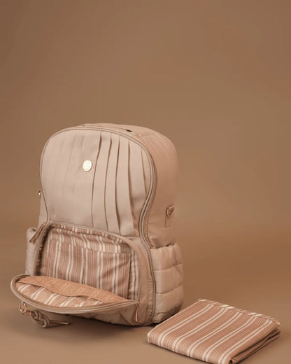 Baby Jalebi The Coast Diaper Bag-Backpack-Silver Moon-with Stroller Straps