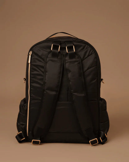 Baby Jalebi The Coast Diaper Bag-Backpack-Black-with Stroller Straps