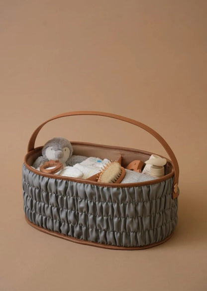 Baby Jalebi The Dune Diaper Caddy-Grey