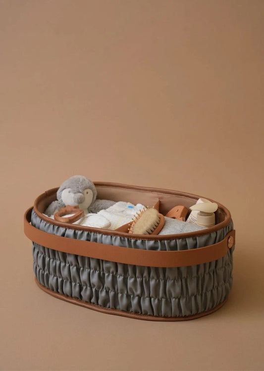 Baby Jalebi The Dune Diaper Caddy-Grey