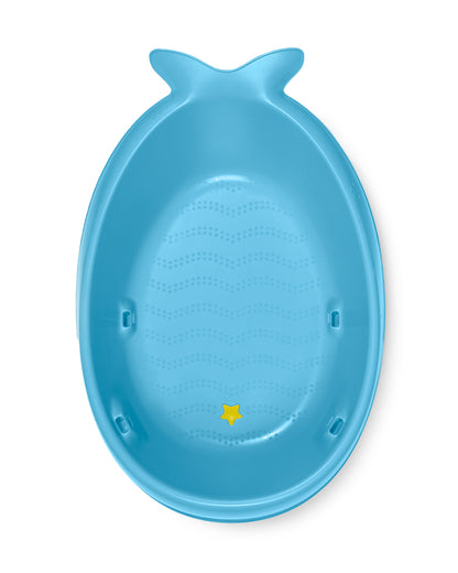 Skip Hop Moby Smart Sling-Mesh-For Baby Bath Tub-3-Stage Tub-0 to 36M-Blue