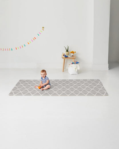 Skip Hop Doubleplay Reversible Playmat-Vibrant Village-Waterproof Foam-Playful Artwork-Easy to Clean-0M+