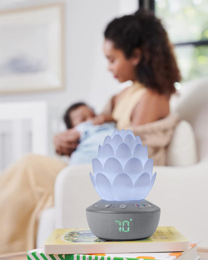Skip Hop Terra Cry-Activated Soother Sleep Trainer & Nightlight-For a Calm Sleep-Succulent