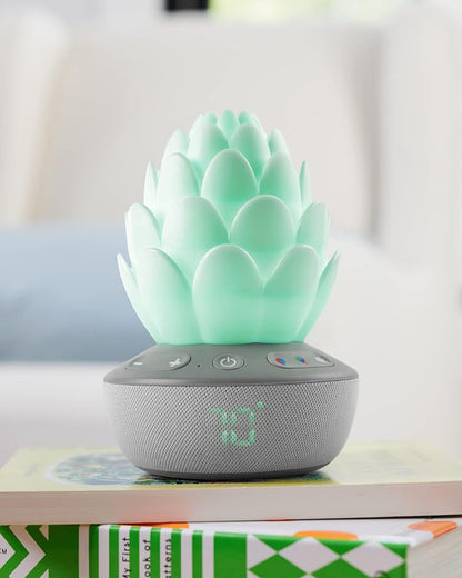 Skip Hop Terra Cry-Activated Soother Sleep Trainer & Nightlight-For a Calm Sleep-Succulent