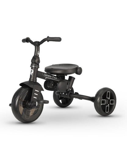 Qplay Comfo Max 7-in-1 Trike-Height Adjustable Parent Handle Bar-360 Degrees Rotating Seat-Adjustable Backrest-Foldable Frame-With Detachable Backpack-For 10M to 6Y (Upto 25 Kg)-Coffee