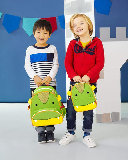 Skip Hop Zoo Little Kid Backpack-Hedgehog-With Mesh Bottle Pocket & Adjustable Padded Shoulder Straps