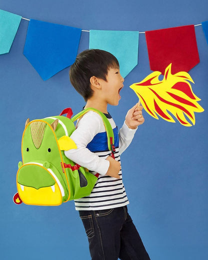 Skip Hop Zoo Little Kid Backpack-Hedgehog-With Mesh Bottle Pocket & Adjustable Padded Shoulder Straps