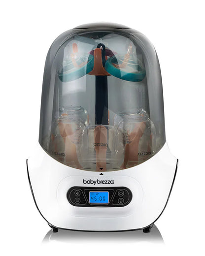 Baby Brezza One Step Baby Bottle Sterilizer & Dryer - Large Capacity - 4-in-1 Functionality + 3 Drying Cycles with Auto Shut-Off