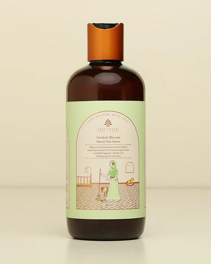 Baby Forest Swaksh Bhoomi Natural Floor Cleaner-Ayurvedic Formulation-Artificial Fragrance Free & Safe For Infants