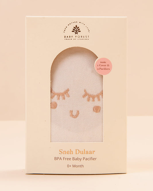 Baby Forest Sneh Dulaar Silicone Orthodontic Pacifier - Pack of 2 - 0M+