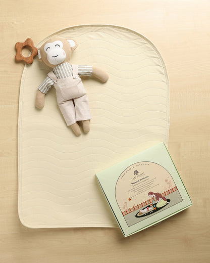 Baby Forest Makhmali Bichhauna Baby Sleeping and Changing Sheet-Organic Cotton-Leak Proof with High Absorbency-For Infants