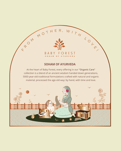 Baby Forest Komal Aavran Baby-Newborn Essentials Gift Set For Baby Shower-Pack of 6-Yellow Mellow