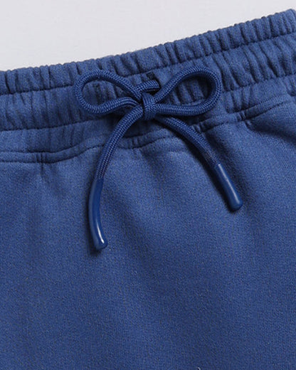 Cot & Candy Baby Navy Blue Winter Wear Hoodie & Jogger Set-Solid-GOTS Certified Organic Fleece-For Infants