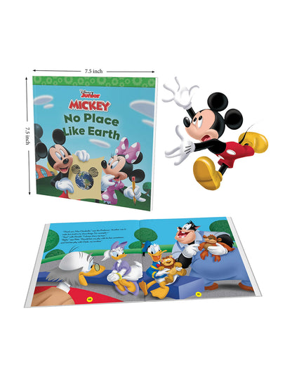Popcorn Disney Junior No Place Like Earth-Learning Kit-Includes Book & Puzzle Set-Learning & Educational Toys-24M+
