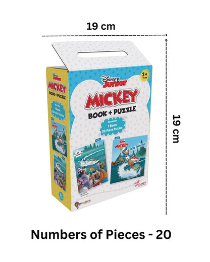 Popcorn Disney Junior Catch That Fish-Learning Kit-Includes Book & Puzzle Set-Learning & Educational Toys-36M+