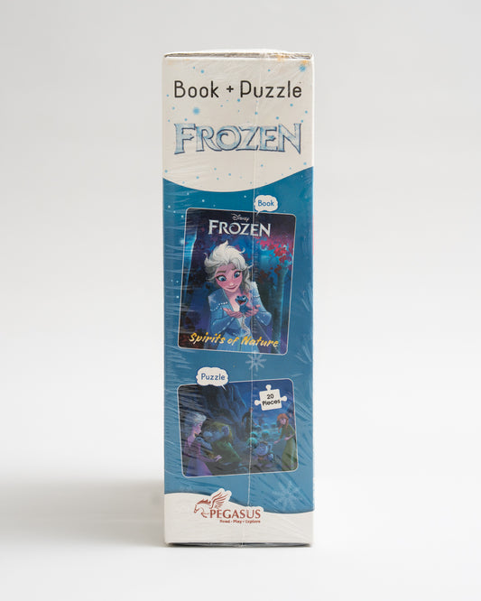 Popcorn Disney Frozen Spirits of Nature-Learning Kit-Includes Book & Puzzle Set-Learning & Educational Toys-36M+