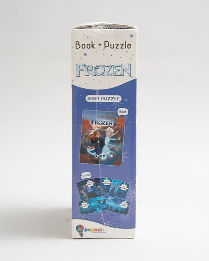 Popcorn Disney Frozen Enchanted Forest-Learning Kit-Includes Book & Puzzle Set-Learning & Educational Toys-36M+